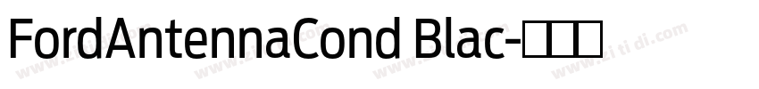 FordAntennaCond Blac字体转换 FordAntennaCond Blac字体转换